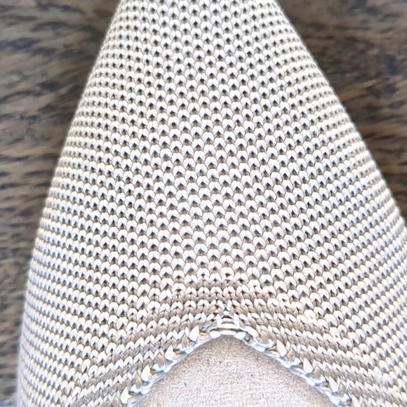 Rothy’s NWT Pointed Flats, Gray, Size 8 - Picture 3 of 4